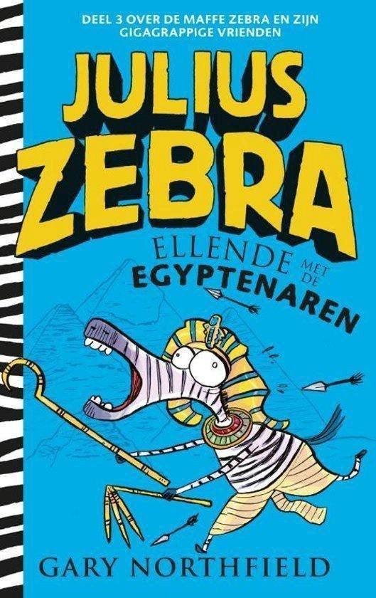 Julius Zebra 3- Ellende met de Egyptenaren - Gary Northfield, Ophalen of Verzenden, Gelezen, Gary Northfield, Fictie algemeen