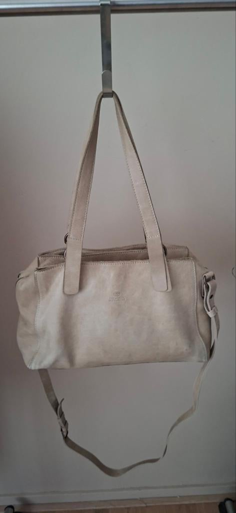 Fred de la bretoniere, Ophalen of Verzenden, Zo goed als nieuw, Beige, Handtas