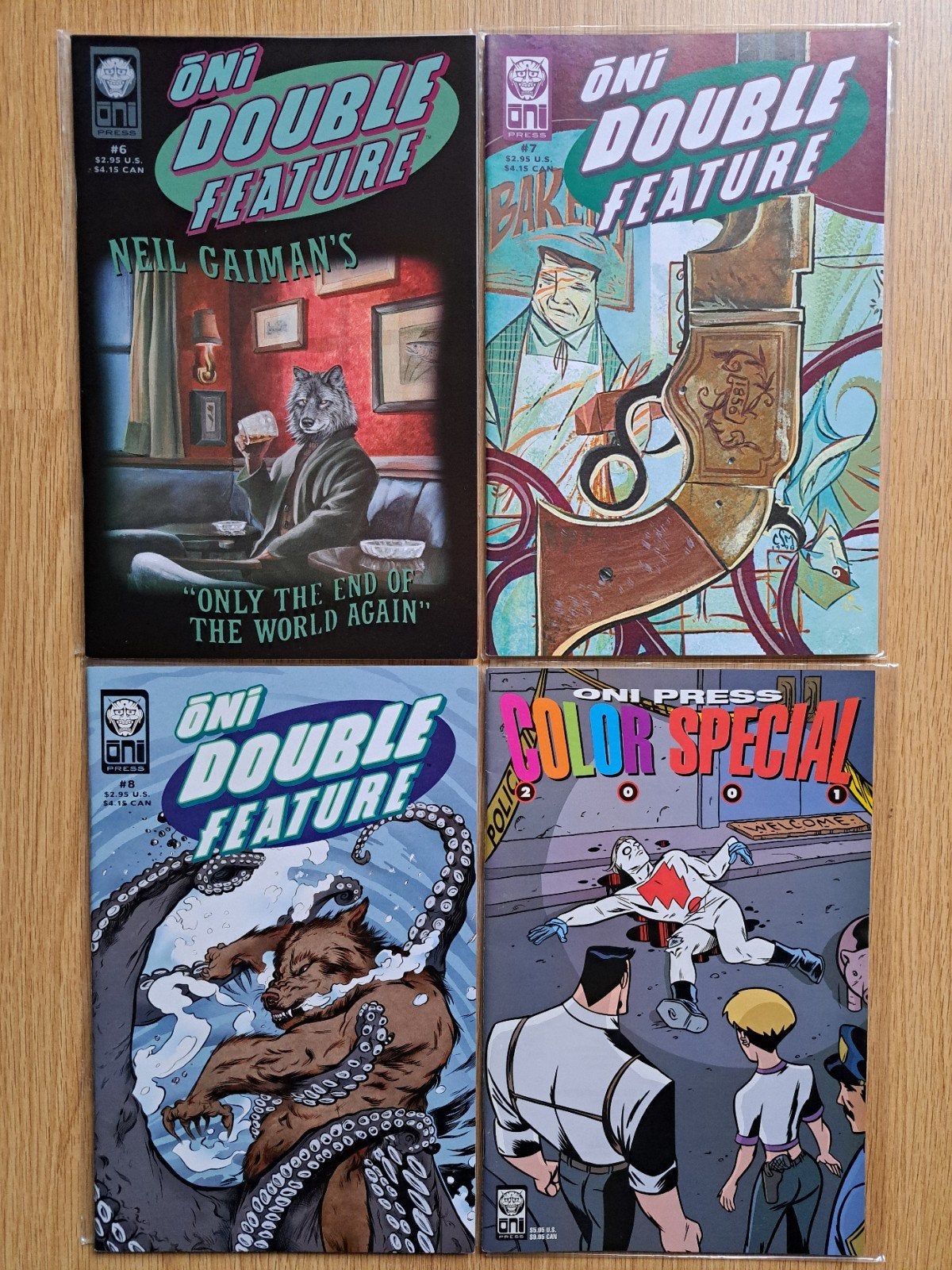 Oni Double Feature 6,7,8, & color special, Gelezen, Amerika, Ophalen of Verzenden, Meerdere comics