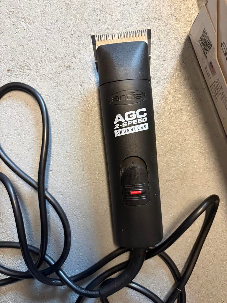 Scheerapparaat Andis AGC 2 speed, Dieren en Toebehoren, Ophalen of Verzenden, Zo goed als nieuw, Overige soorten