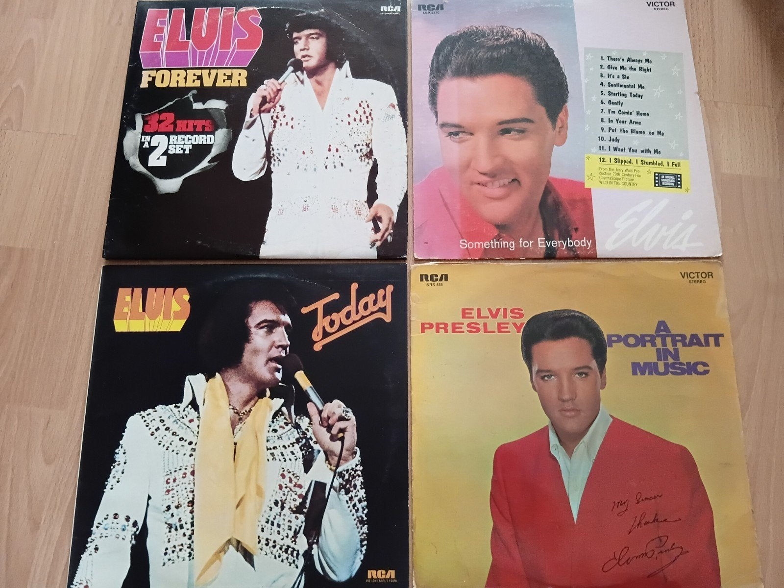 Elvis Presley elpees.., Ophalen