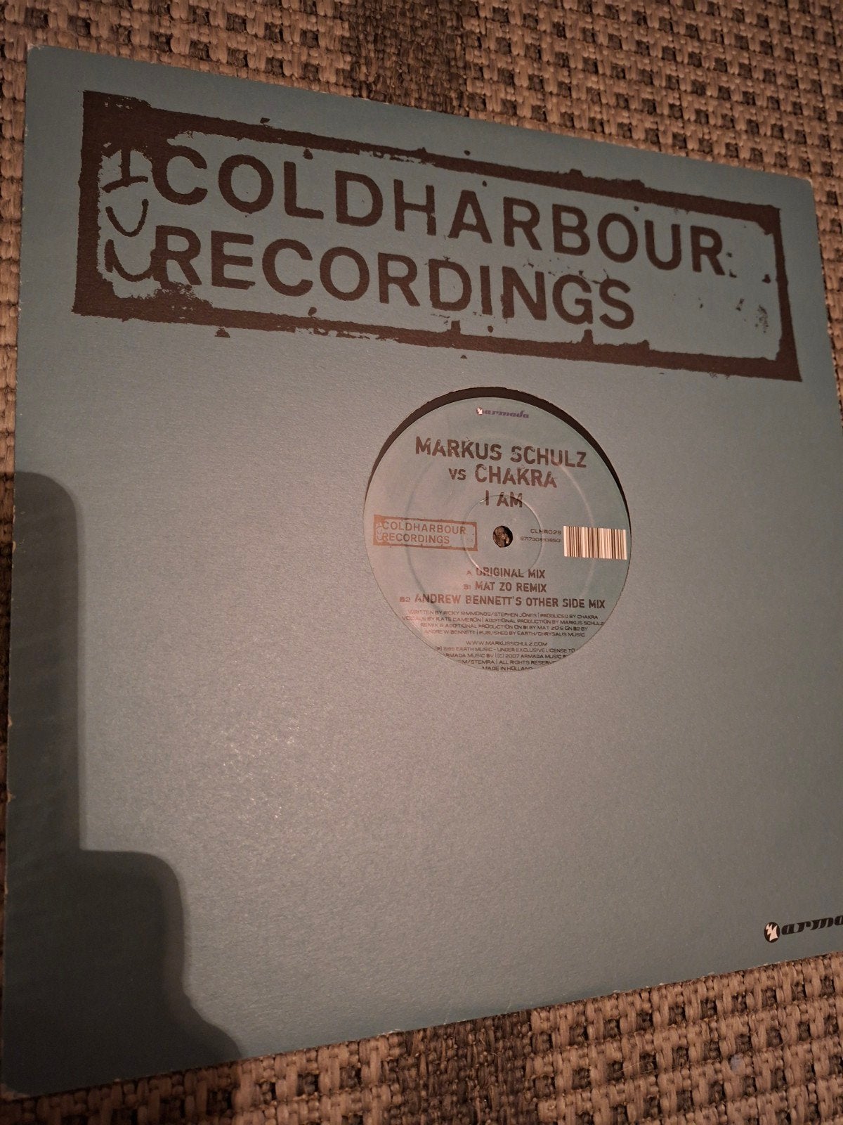 Markus Schulz vs Chakra - I Am (Vinyl Single), Cd's en Dvd's, Ophalen of Verzenden, Gebruikt, Trance