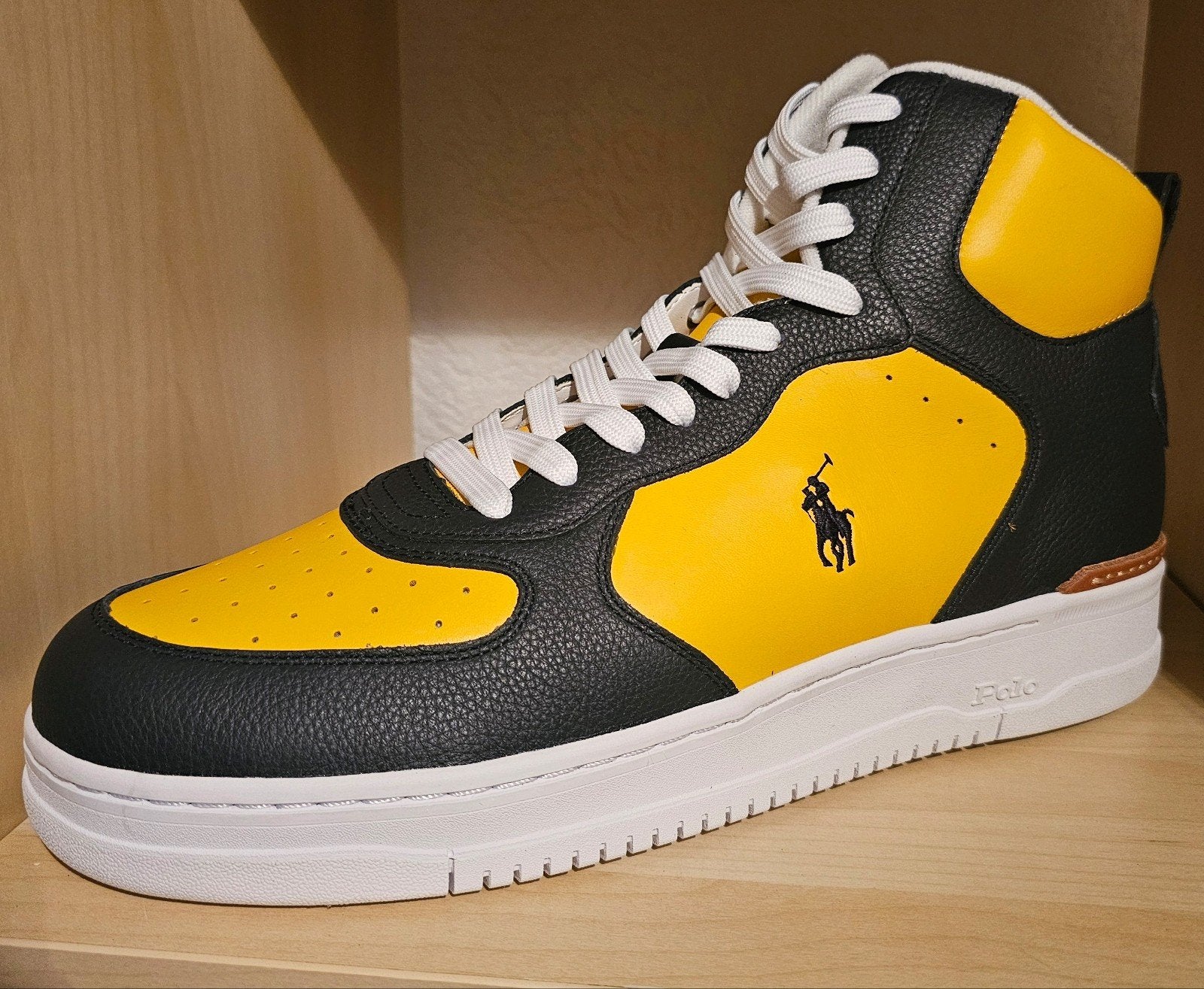 Polo Ralph Lauren  Mid-SK-HTL Navy Mu sneakers, Overige kleuren, Nieuw, Ophalen of Verzenden, Polo Ralph Lauren