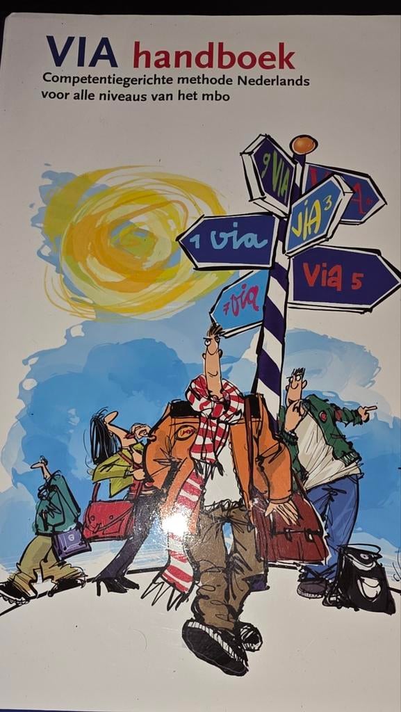 VIA handboek Nederlands MBO - Competentiegericht, Onbekend, Ophalen of Verzenden, Zo goed als nieuw, MBO