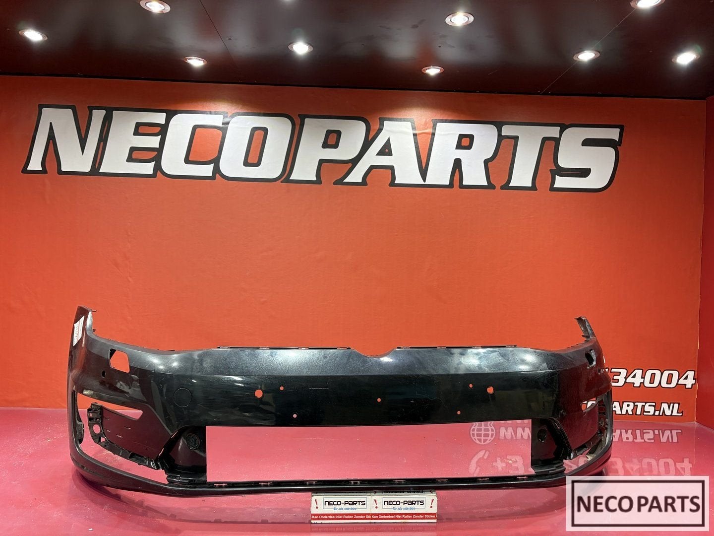VW GOLF 7 GTE FACELIFT VOORBUMPER ORIGINEEL BUMPER, Gebruikt, -, Volkswagen, -