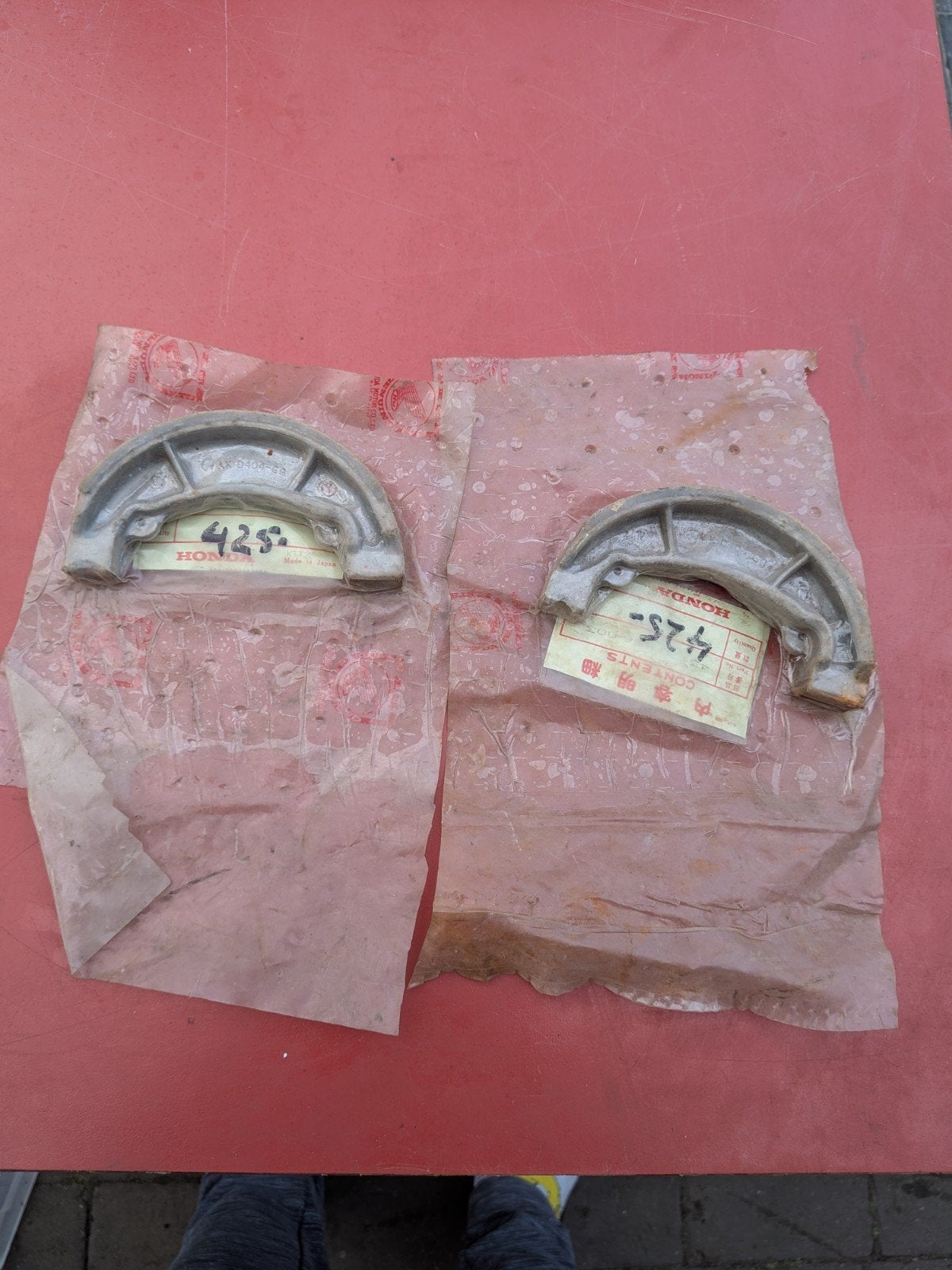 Honda remschoenen XL 250, Motoren, Ophalen of Verzenden