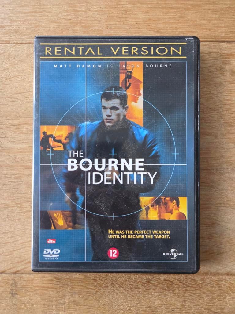 The Bourne 3 films DVD - Actiethriller met Matt Damon, Vanaf 12 jaar, Ophalen of Verzenden, Gebruikt, Actiethriller