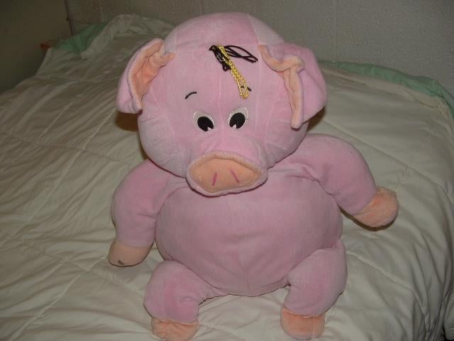 NICKY TOY VARKEN VELOURS ROZE MET HUIDSKLEUR NEUS, Ophalen of Verzenden, Nieuw, Overige typen