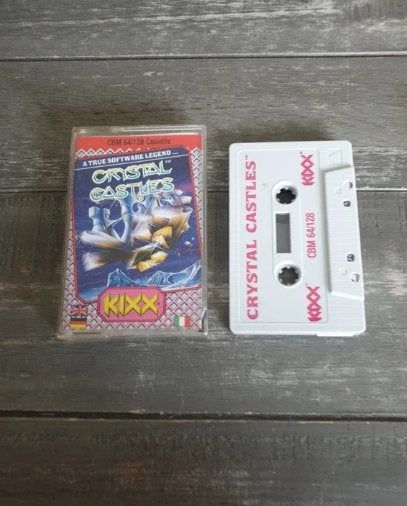 Crystal Castles Commodore 64/ 128 Rare Game, Ophalen of Verzenden, Commodore C 64