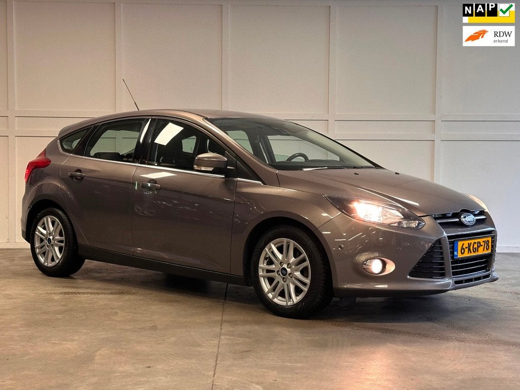 Ford Focus 1.0 EcoBoost Titanium / 2013 / Cruise, Auto's, Ford, Bedrijf, Te koop, Focus, ABS, Airbags, Airconditioning, Automatische klimaatregeling