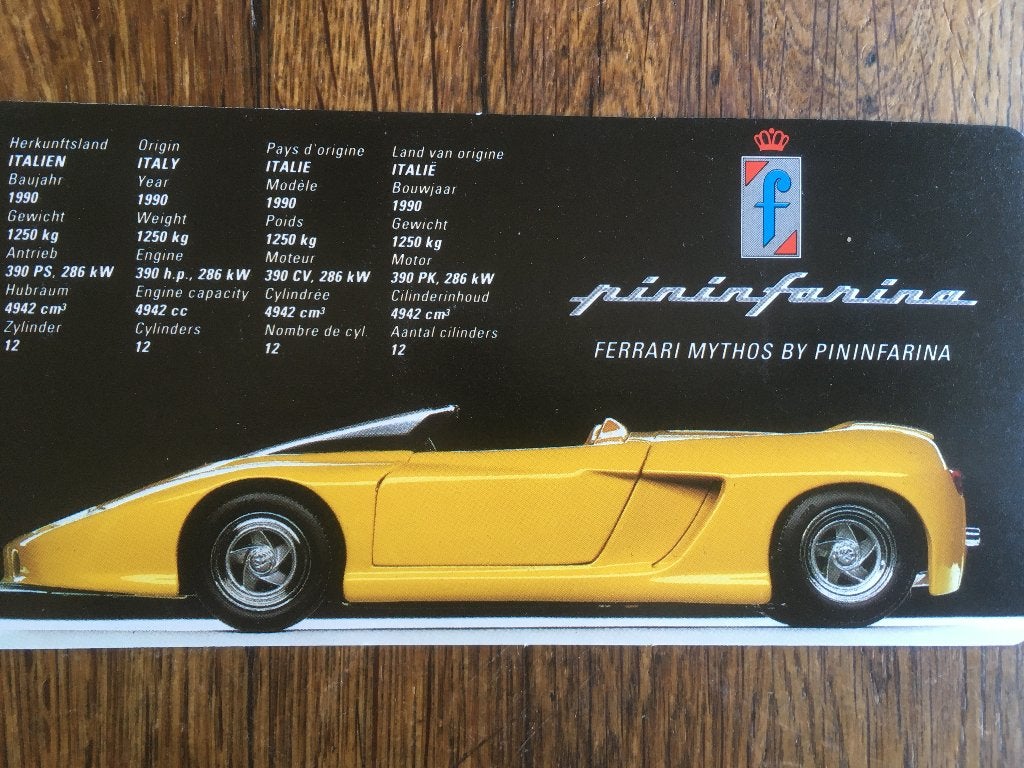 Ferrari Mythos Revell promo 1993, Ophalen of Verzenden, Nieuw, Auto, Overige merken
