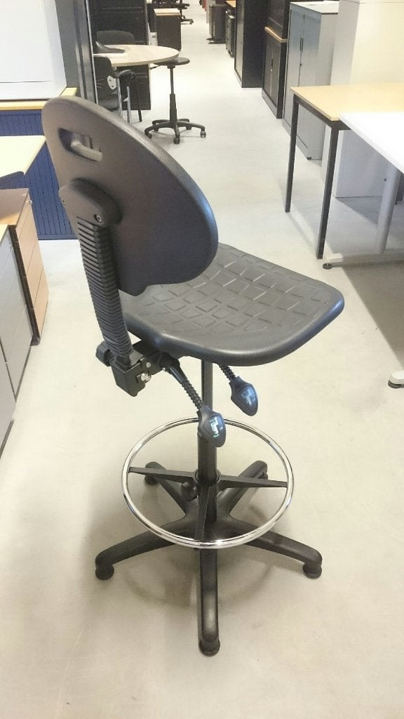 Receptie/balie -stoel Werkstoel stuurstoel, Ophalen, Gebruikt, -, Zwart