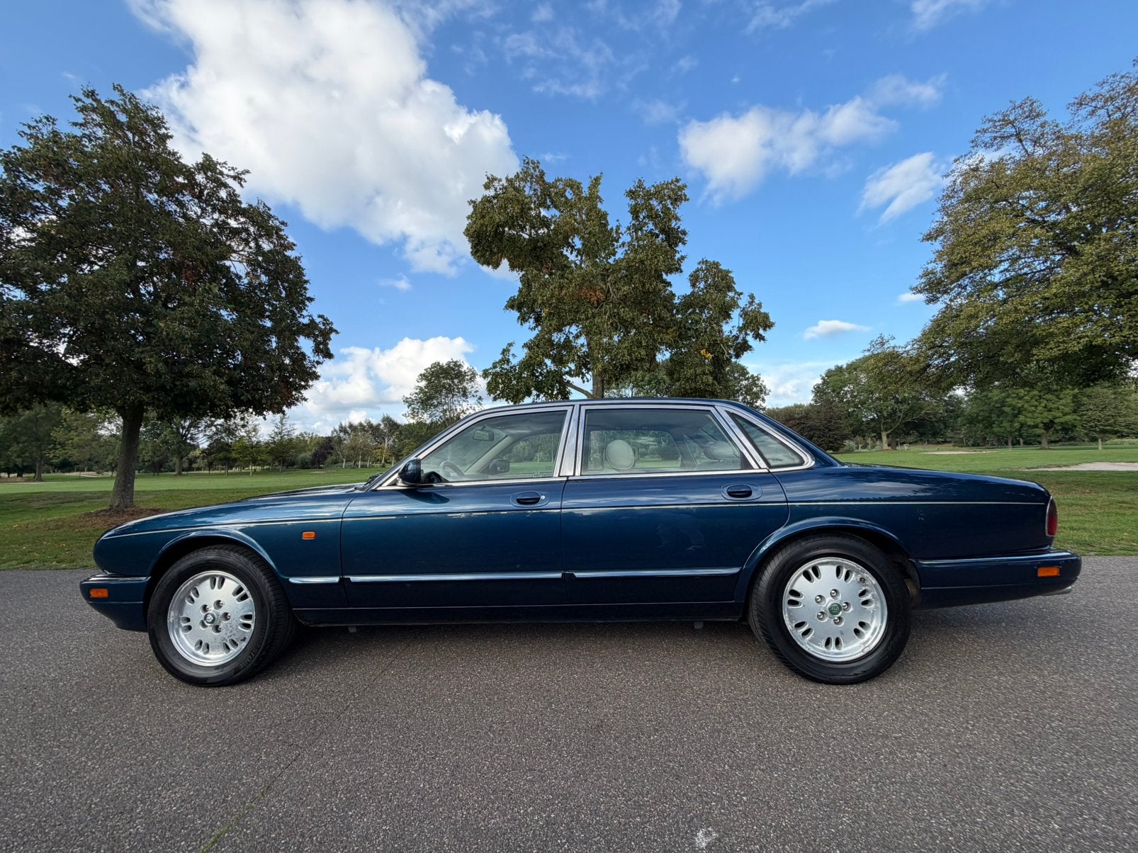 Jaguar Sovereign 3.2 6 in lijn AUT 1995 Blauw/Cruise/Leder, foto 8