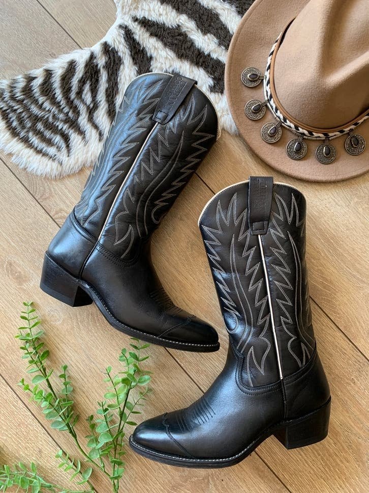 Urban Cowboys western boots 39 cowboylaarzen, Kleding | Dames, Schoenen, Hoge laarzen, -, Zwart, -