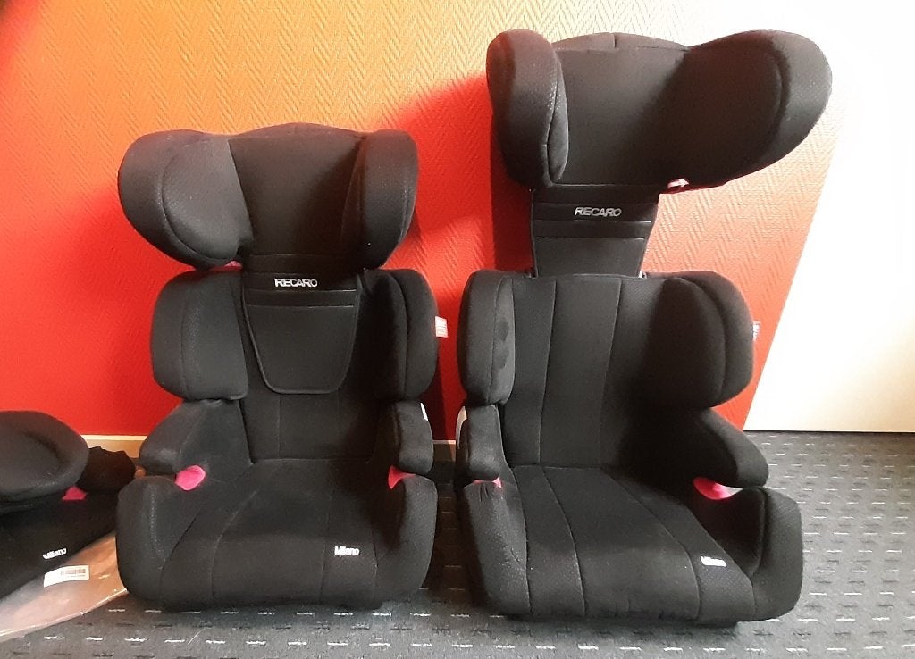 Autostoel Recaro, type Milano, 2 stuks; €75 per stuk, Overige merken, 15 t/m 36 kg, Verstelbare rugleuning, Ophalen of Verzenden