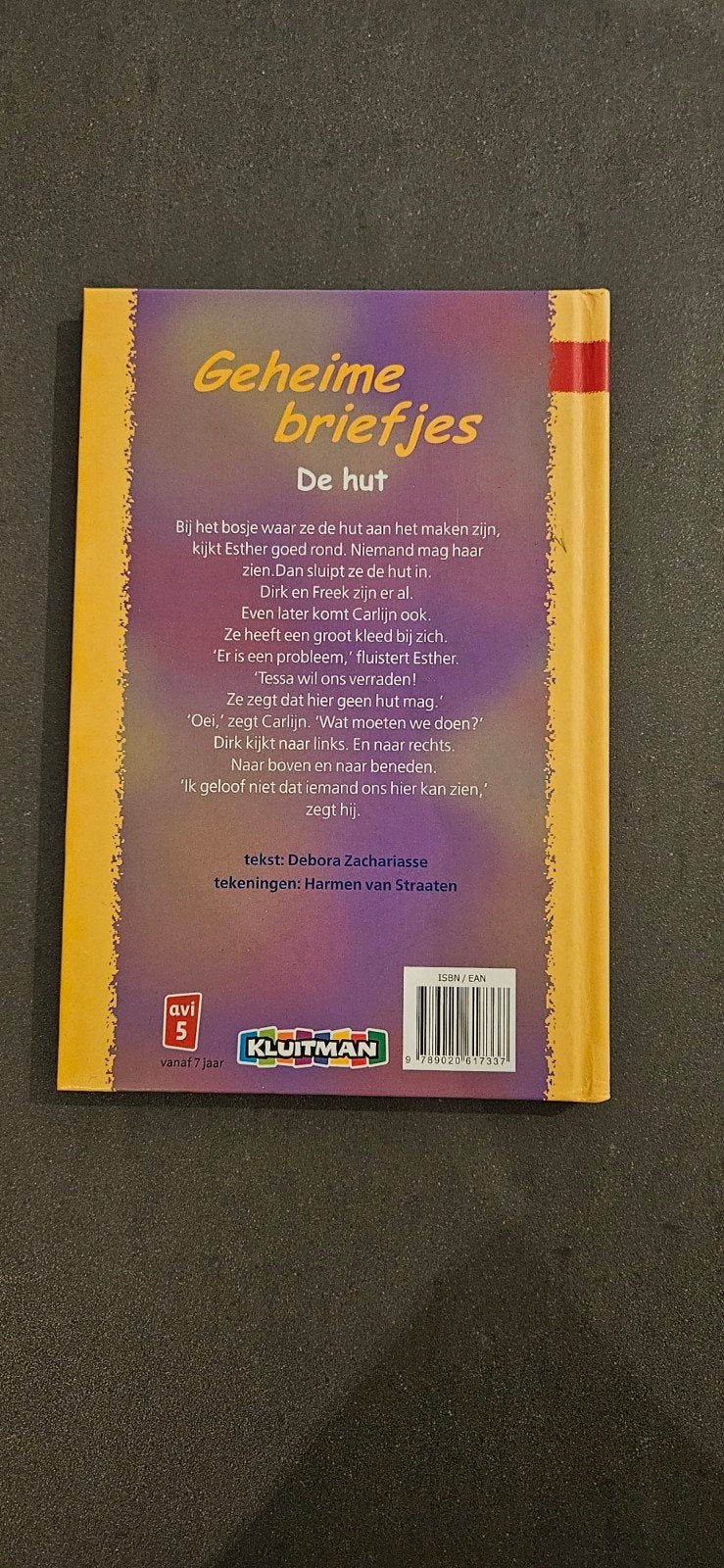 Geheime briefjes - De hut (AVI 5), Fictie algemeen, Ophalen of Verzenden, Zo goed als nieuw, Debora Zachariasse
