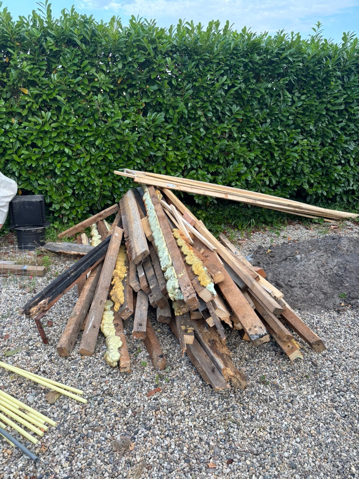 Gratis brandhout, Minder dan 3 m³, Ophalen