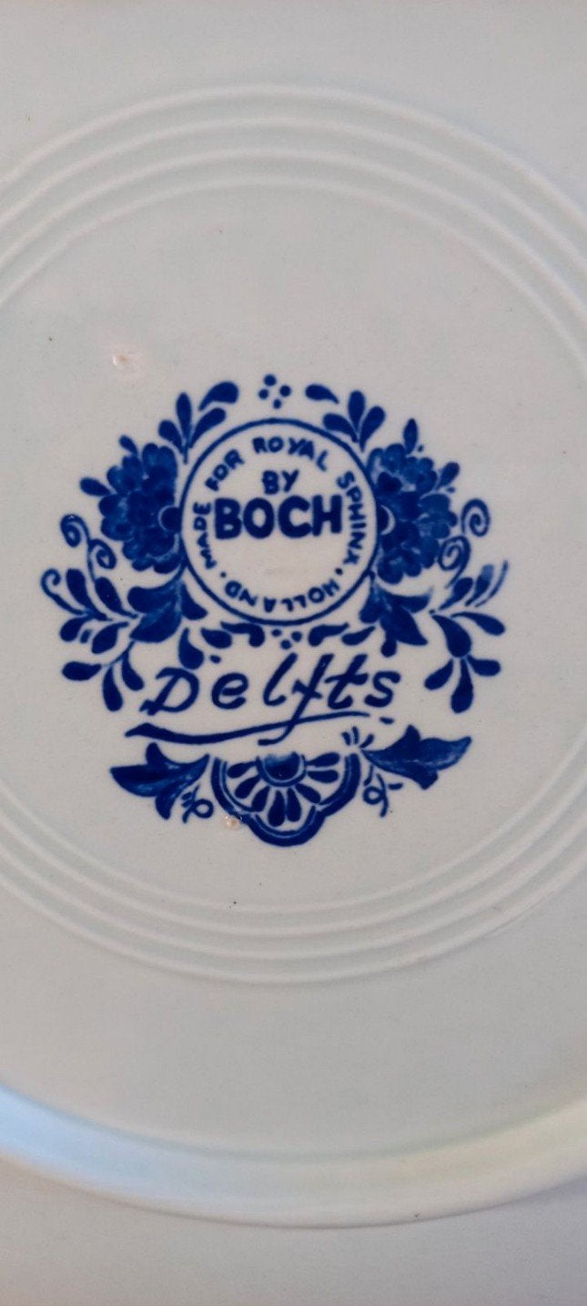 Delfts Blauw sierbord 'Delftsblauw IJshaarlem' - Royal Boch, Ophalen of Verzenden