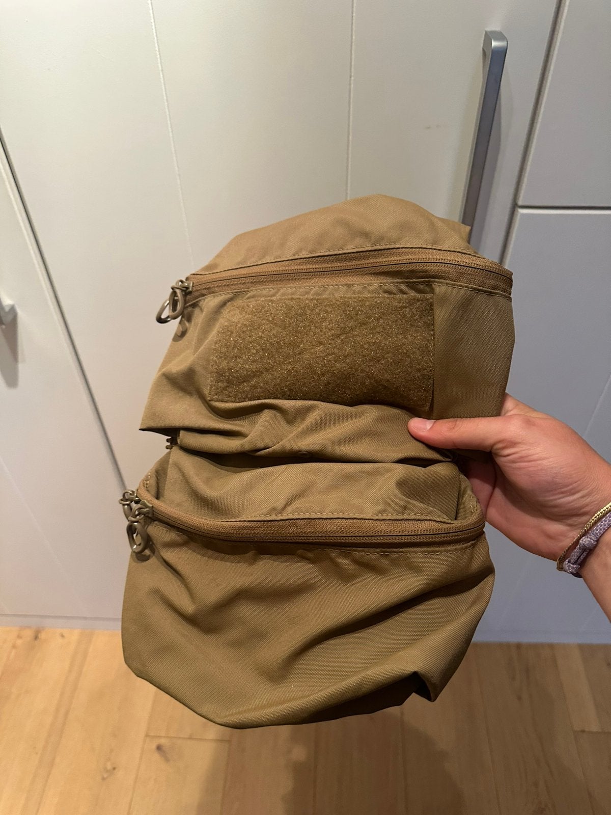 Ferro Concepts Back Panel Double Pouch coyote, Ophalen of Verzenden, Zo goed als nieuw