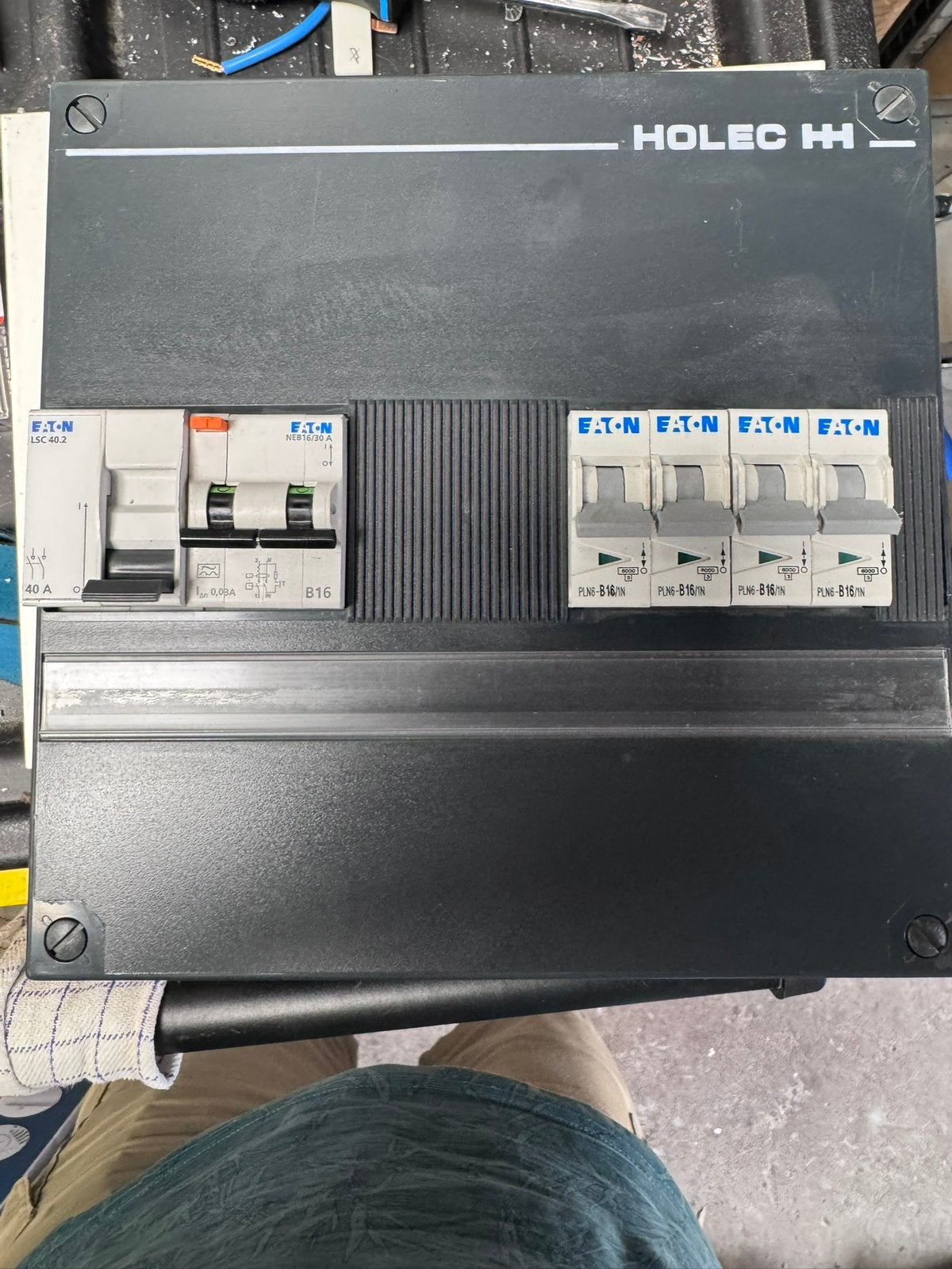 Eaton Groepenkast met Hoofdschakelaar, Aardlek en Automaten, Ophalen of Verzenden, Gebruikt, Eaton, Groepenkast