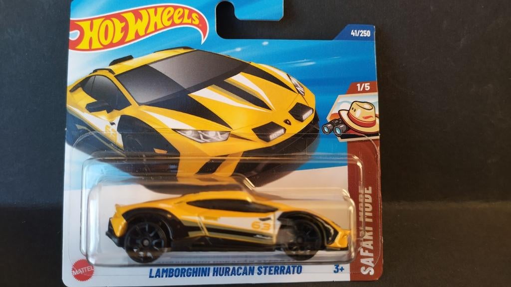 Lamborghini Huracan Sterrato 1:64 3inch Hotwheels Pol, Auto, Verzenden, Nieuw, 1186MJ 1 NL
