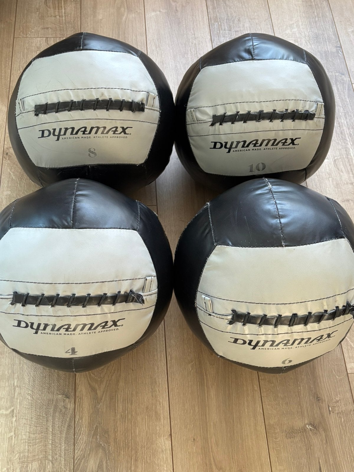 Wallballs set fitness Dynamax 4 t/m 10, Ophalen, Gebruikt, Benen, Overige typen