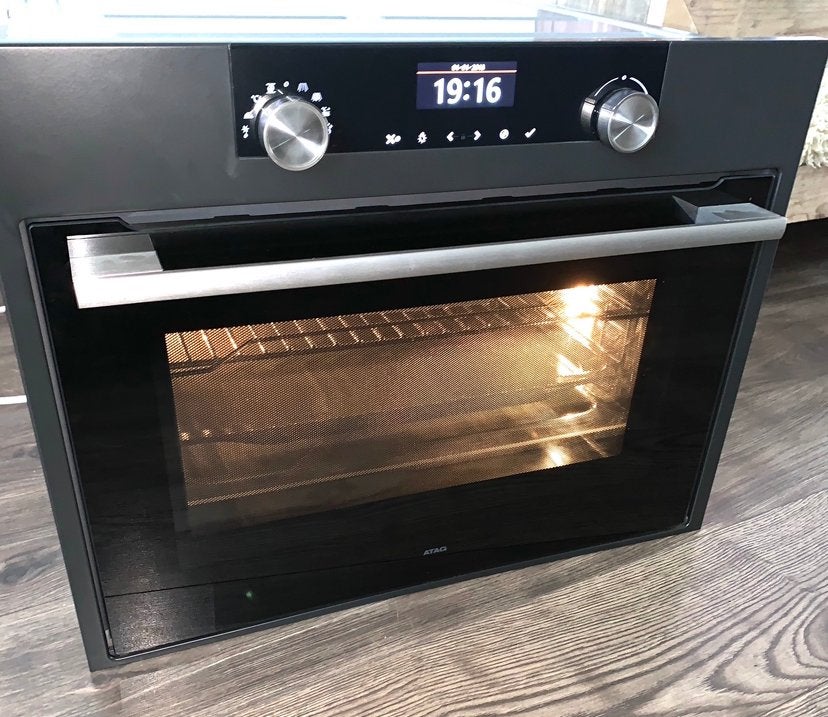 Atag combi oven met magnetron, Ophalen, Zo goed als nieuw, Oven, Inbouw