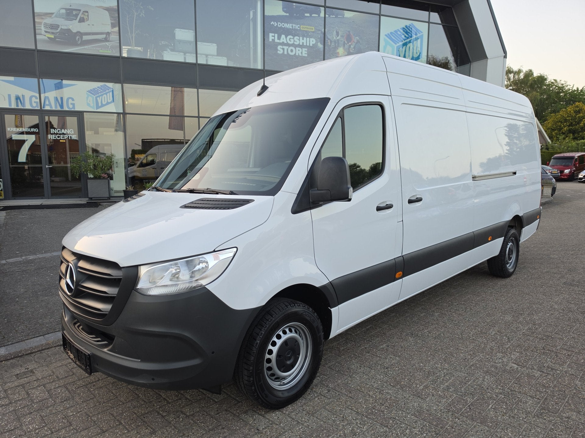 Mercedes-Benz Sprinter 317 CDI L3 Pro * Dubbel Schuifdeur *, Automaat, Gebruikt, Zwart, Met garantie (alle)