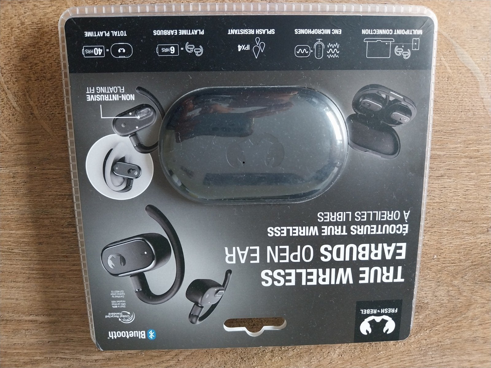 Fresh 'n Rebel True Wireless Earbuds Open Ear, Audio, Tv en Foto, Fresh 'n Rebel, Multipoint, Nieuw, Ophalen of Verzenden