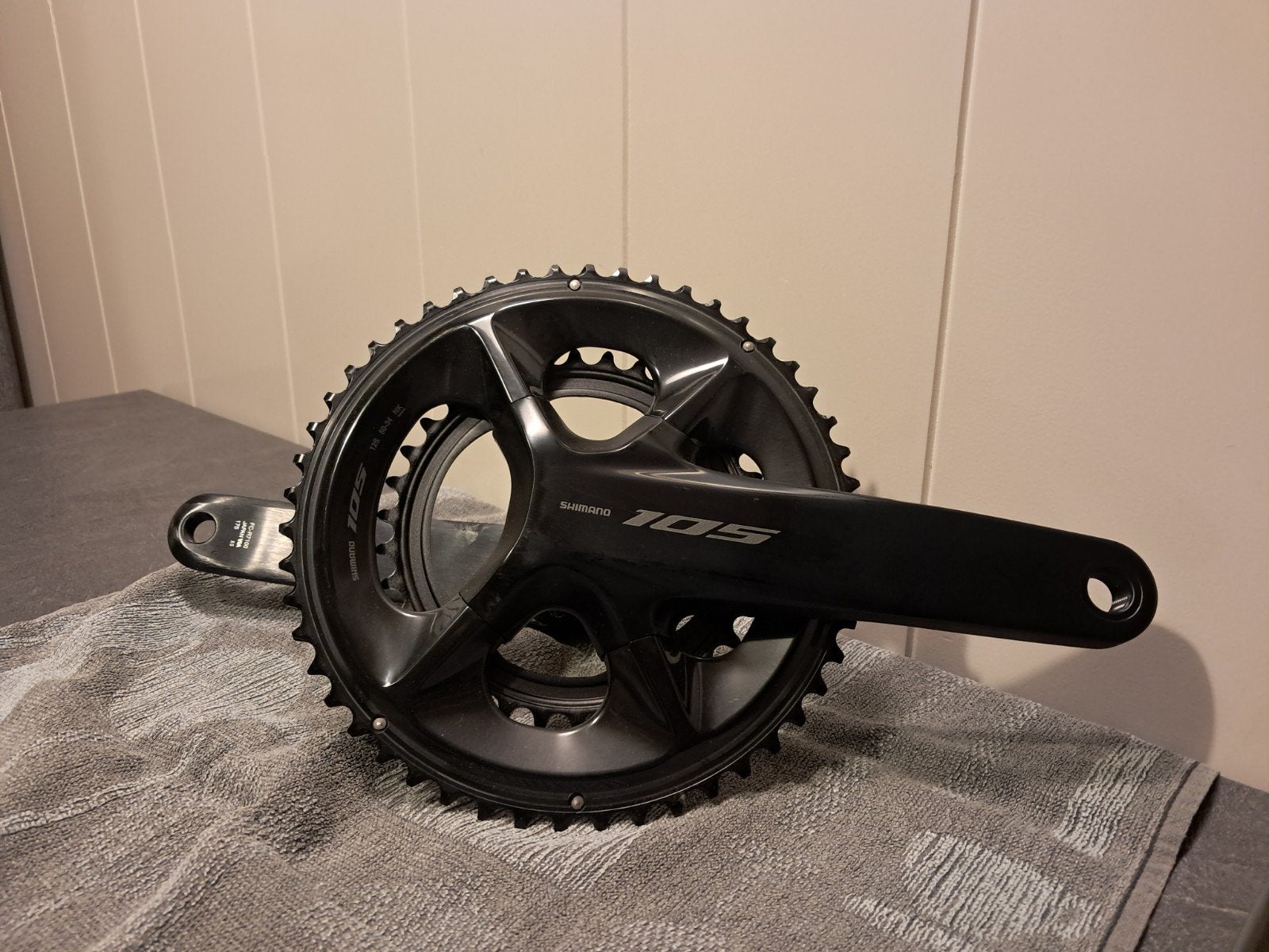 Shimano 105 FC-R7100 crankstel 175mm 50/34T 12-speed – nieuw, Crankstel of Pedalen, -, -, Shimano 105