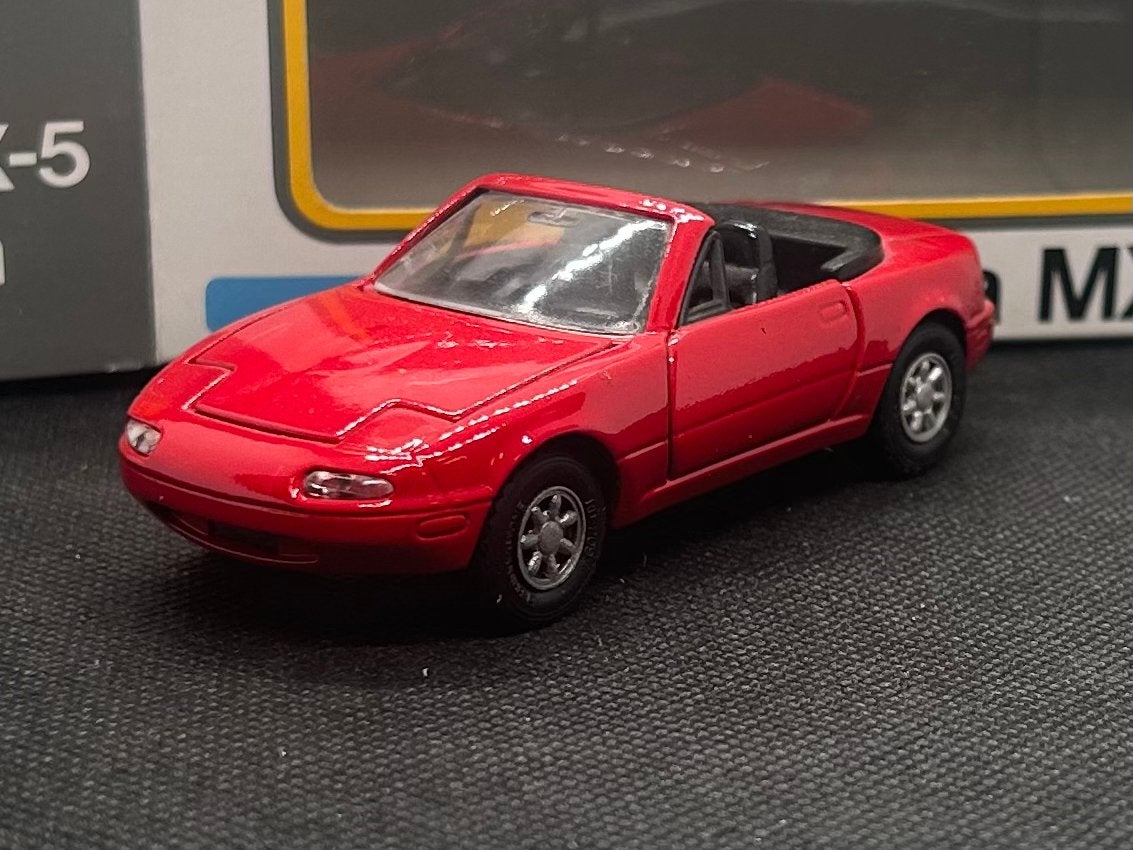 Yonezawa Diapet Mazda MX5 1:43 OVP, Verzenden, Zo goed als nieuw, Auto