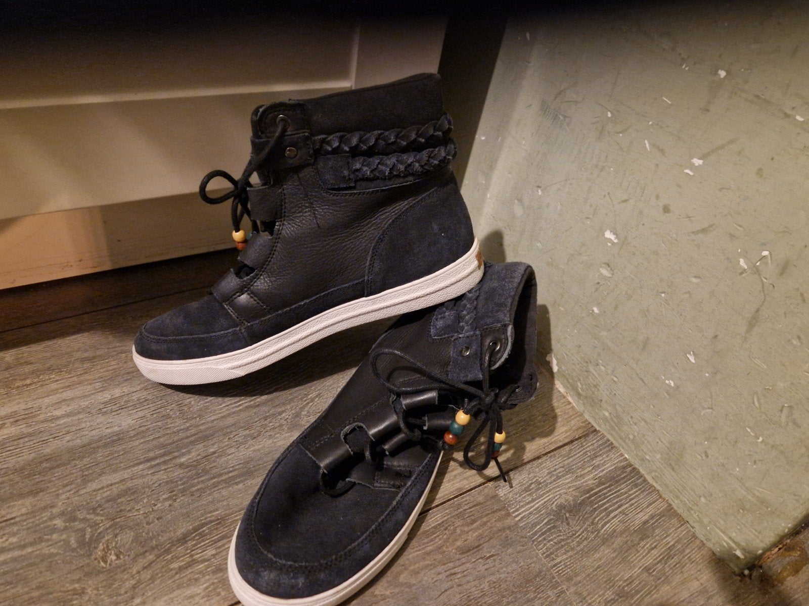 o, Neil 41, Ophalen of Verzenden, Zo goed als nieuw, Zwart, Sneakers of Gympen