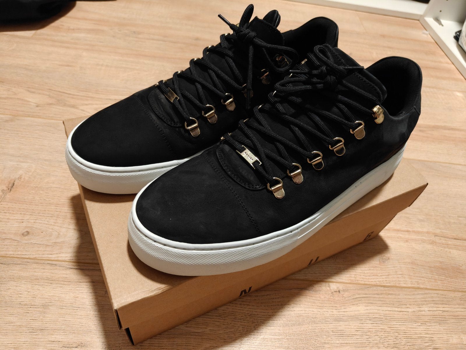 NUBIKK Jagger Classic Fresh 45 in NIEUWSTAAT, Ophalen, Zwart, NUBIKK, Sneakers of Gympen