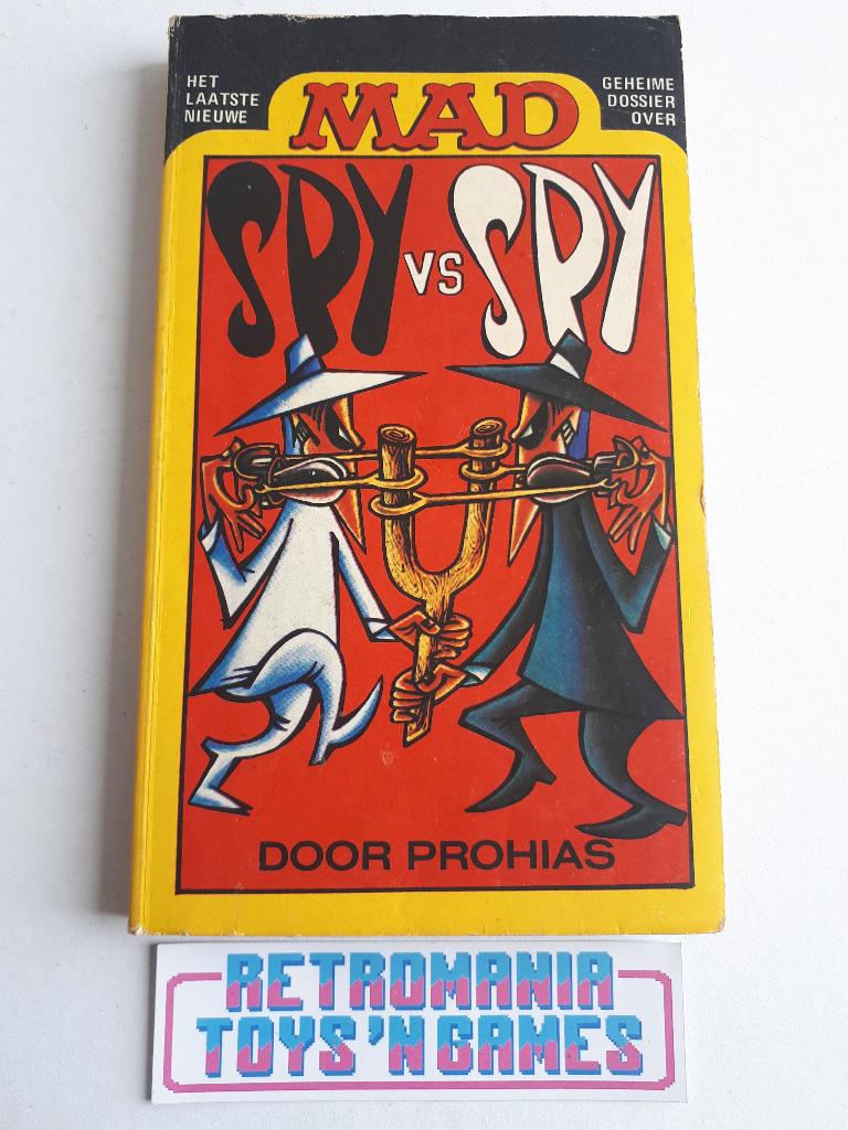 stripboek mad - spy vs spy (nederlandse uitgave), Eén stripboek, Verzenden, Gelezen