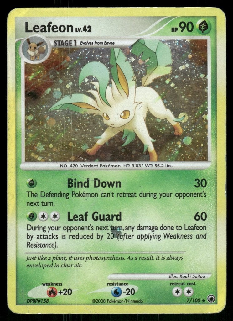 Leafeon 7/100 - Majestic Dawn, Verzenden, Gebruikt