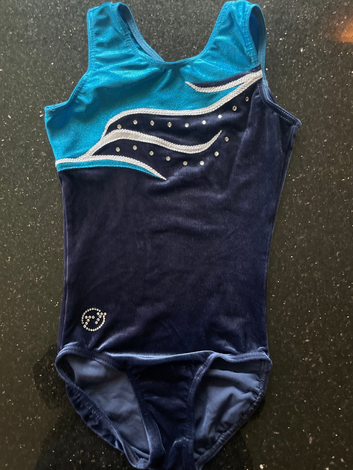 Turnpakje TT Gymnastics maat 128 met bijpassend broekje, Ophalen of Verzenden, Gebruikt, Meisje, Sport- of Zwemkleding