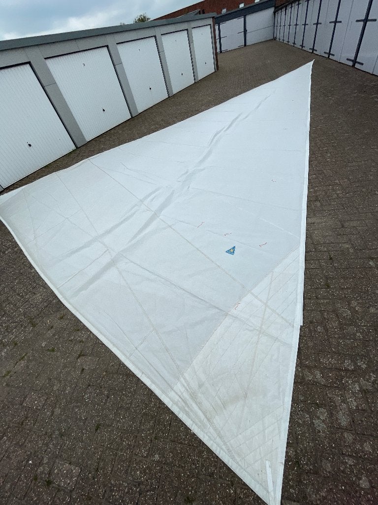 Rolfok/Rolgenua Luff 14,15mtr, Ophalen of Verzenden, Gebruikt, Genua of Fok, 15 tot 30 m²