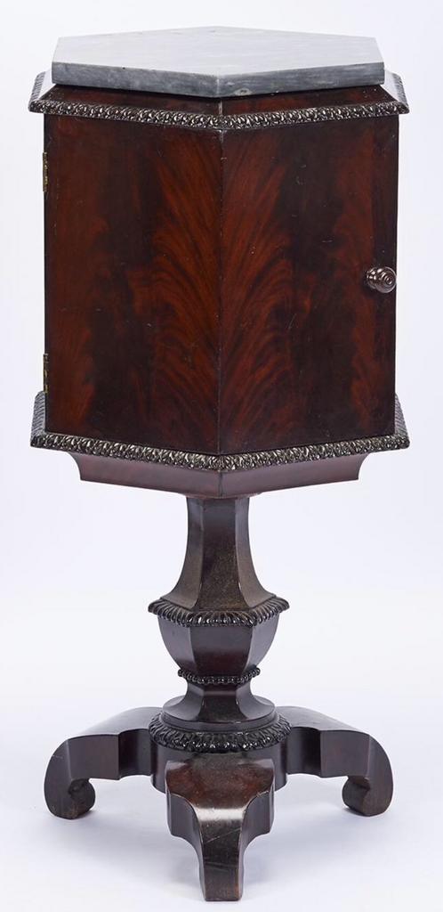 Antiek biedermeier tafel nachtkastje, Antiek en Kunst, Antiek | Meubels | Tafels, Ophalen of Verzenden