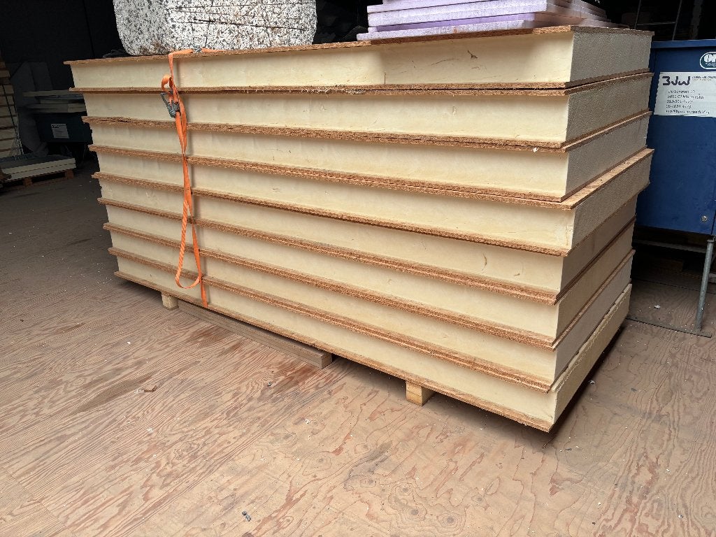 bouwmateriaal Geisoleerde sandwich panelen, Ophalen of Verzenden, Nieuw, Overige materialen, 100 mm of meer