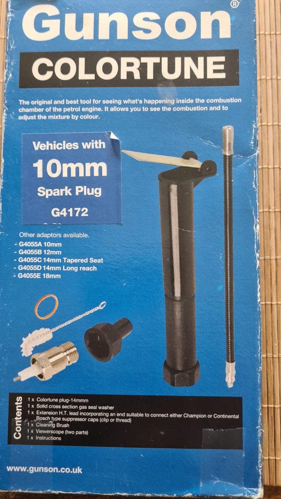 Gunson Colortune G4172 Bougie Tester 10mm, Ophalen of Verzenden, Gebruikt, Universele onderdelen