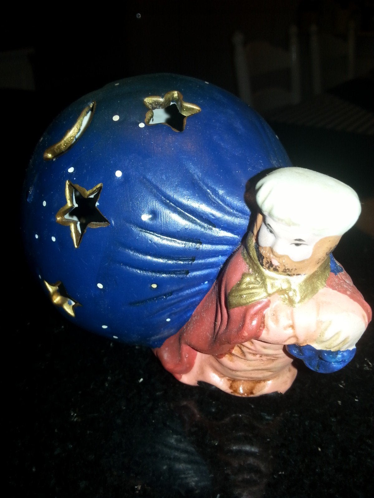 Leuk Kerst Waxinelichtje, Ophalen of Verzenden, Zo goed als nieuw
