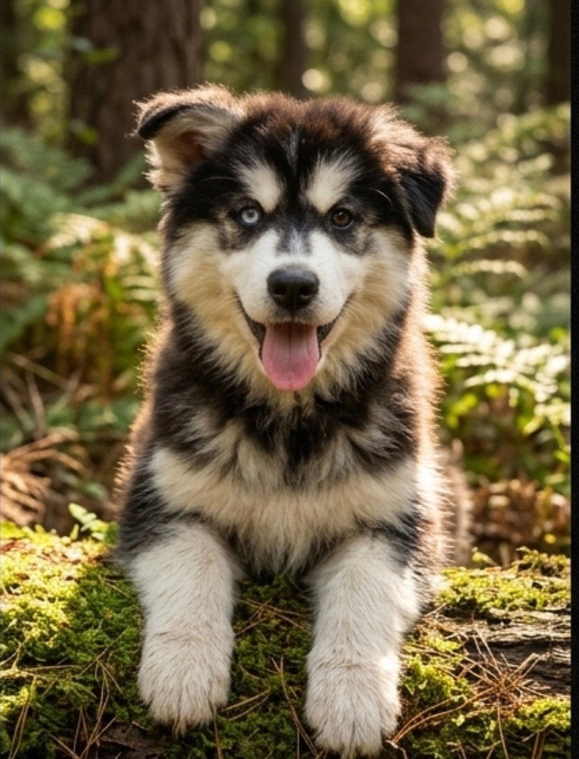 Lief en gezond Pomsky F4 puppy reutje mini husky pup, Dieren en Toebehoren, Parvo, 8 tot 15 weken, Eén hond, Nederland