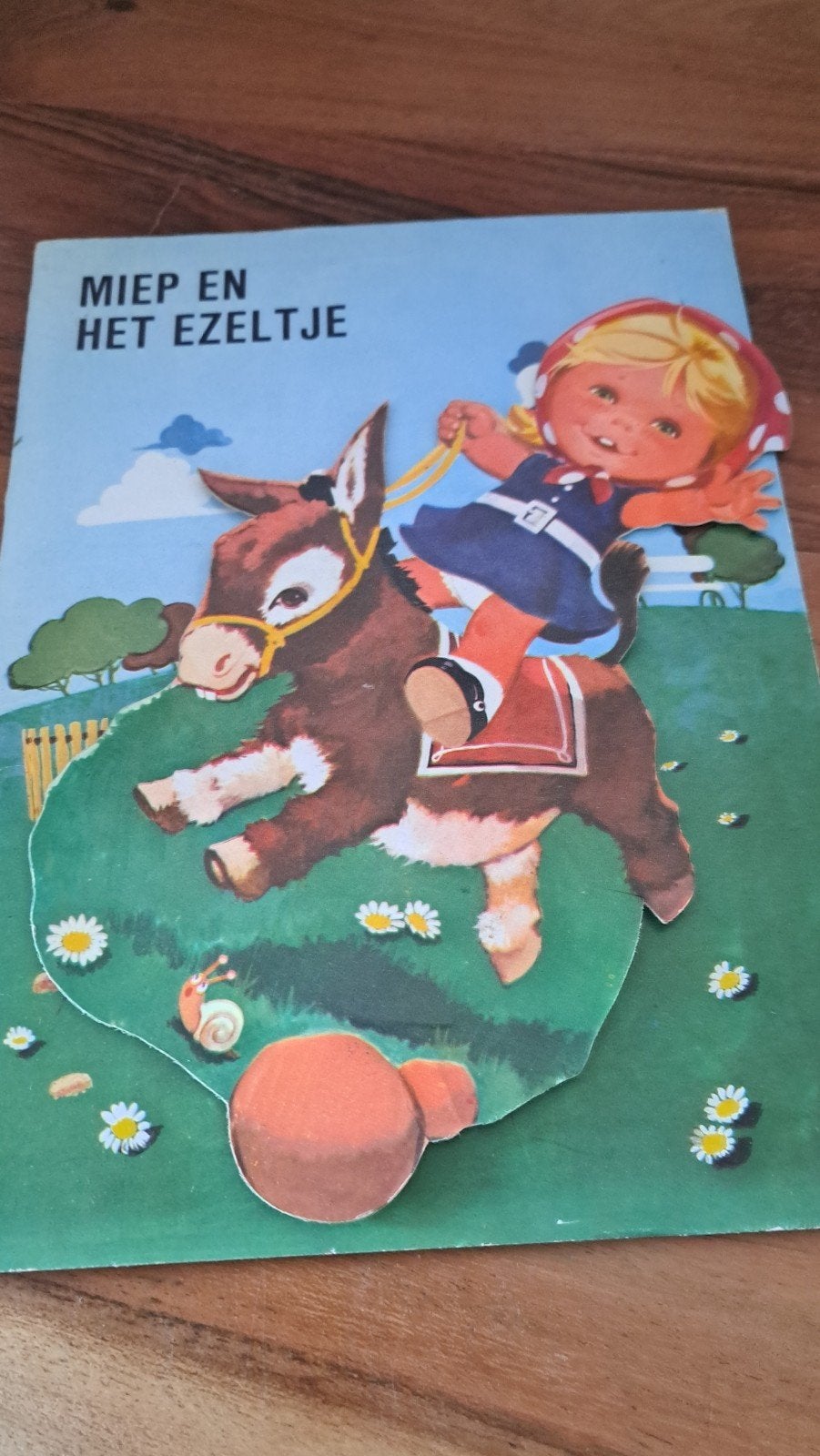 Miep en het Ezeltje - Vintage kinderboek, Boeken, Ophalen of Verzenden, Gelezen, Onbekend, Sprookjes