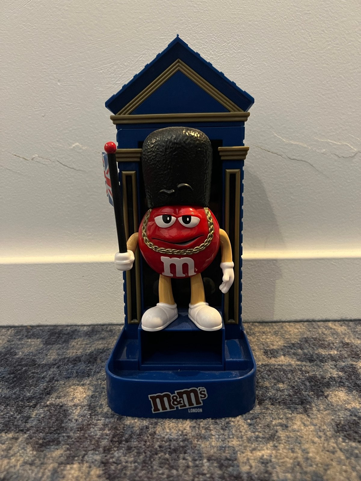 M&M's London Guard Snoepdispenser - Rood, Ophalen of Verzenden, Zo goed als nieuw