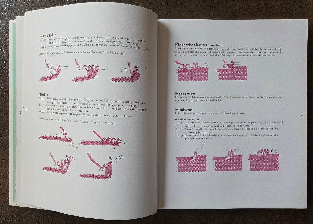 Haken @ Home met Bobbi Eden, Hobby en Vrije tijd, Verzenden, Zo goed als nieuw, Haken, Patroon of Boek