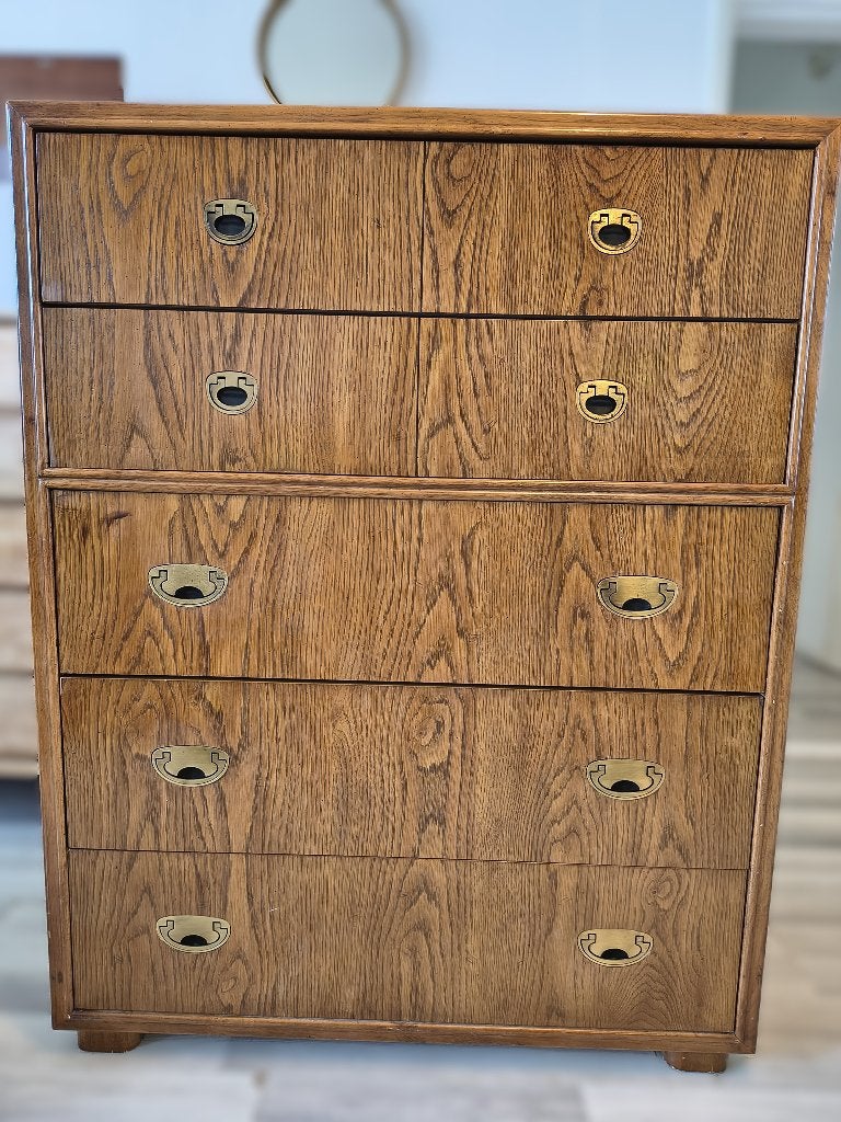 Drexel Heritage Highboy Ladekast – ‘Passage’ Collection, 5 laden of meer, 100 tot 150 cm, Drexel USA, Onbekend
