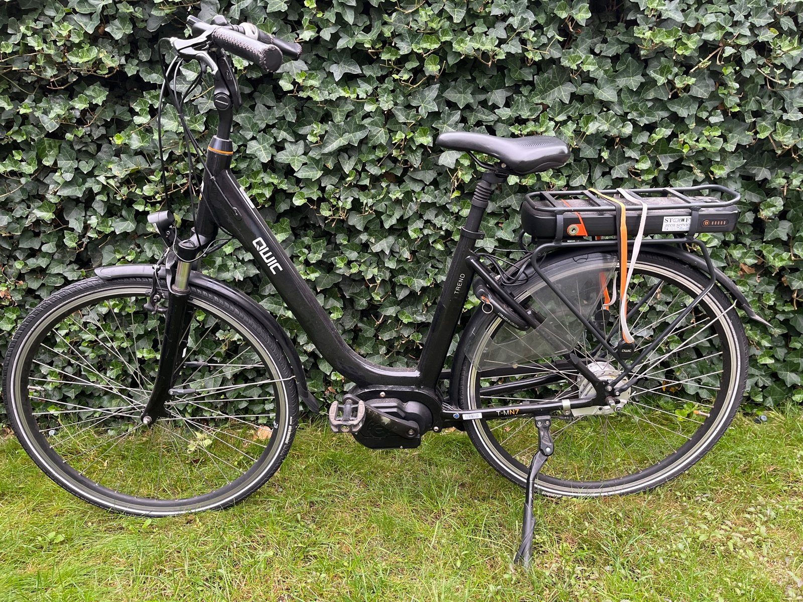 QWIC Trend E-bike met middenmotor, Ophalen, Gebruikt, 55 tot 59 cm, Minder dan 30 km per accu