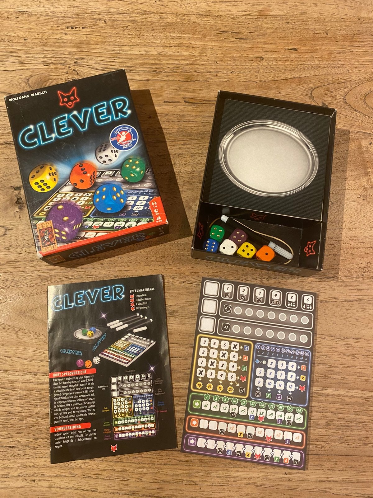 999 games Clever, zgan, Ophalen of Verzenden, Zo goed als nieuw