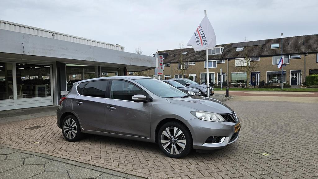 Nissan Pulsar 1.2 115pk DIG-T Connect Edition, Voorwielaandrijving, Stof, Gebruikt, Zwart