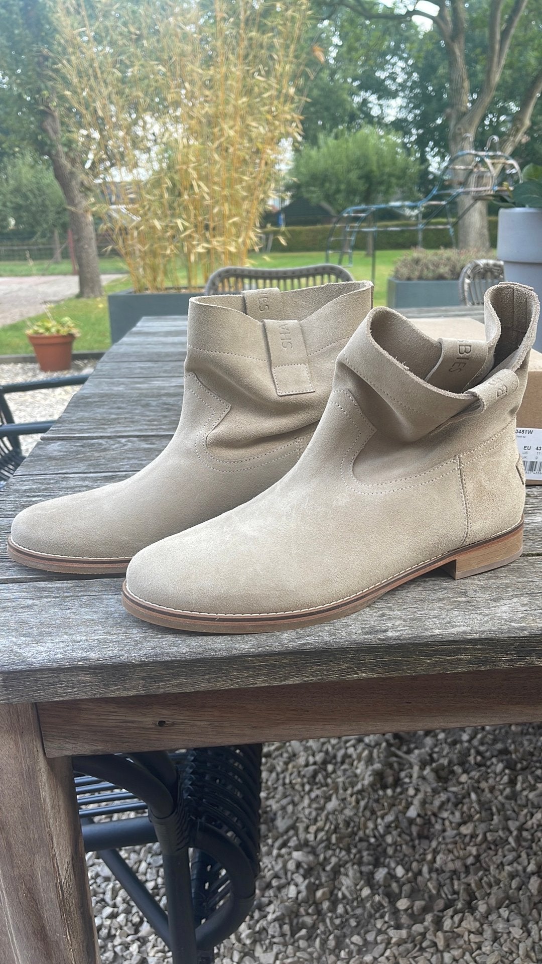 Shabbies 43, Beige, Lage of Enkellaarzen, Nieuw, Ophalen of Verzenden